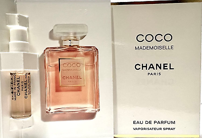 #ad #ad Coco Mademoiselle Eau De Parfum Perfume Sample Vial Travel 1.5 Ml 0.05 Oz by Par $33.04