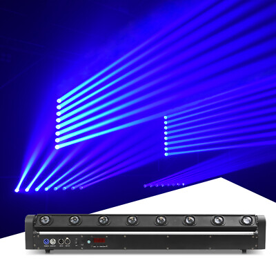 #ad #ad 8 Eyes Stage Moving Head Beam Light Bar RGBW DMX DJ Disco Party Club Lighting $219.29