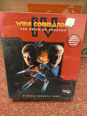 #ad Wing Commander IV: The Price of Freedom Origin Systems 1996 New Sealed Big Box $180.00