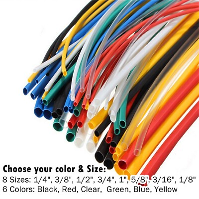 #ad Heat Shrink Tubing 3:1 Marine Wire Wrap Insulation Cable Sleeve Tube Assortment $8.19