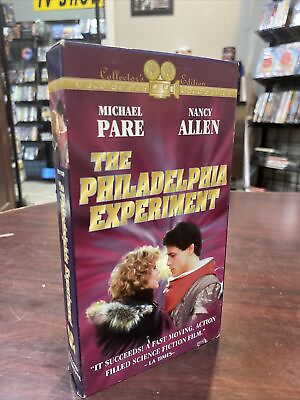#ad The Philadelphia Experiment VHS 1995 Michael Pare Nancy Allen Gold Series $6.95