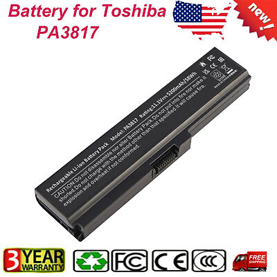 #ad Laptop Battery For Toshiba PA3818U 1BRS PA3819U 1BRS PABAS229 PABAS227 PABAS228 $14.49