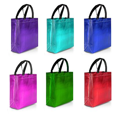 #ad Nush Nush Mix Color Gift Bags Medium Size – Set of 12 Reusable Gift Bags From... $24.30