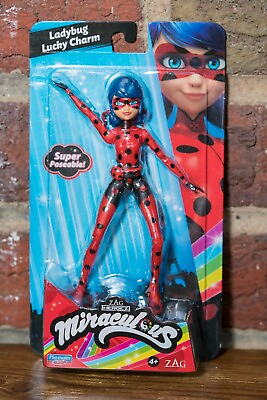 #ad Miraculous Ladybug Lucky Charm 5quot; Super Poseable Action Figure by Playmates ZAG $13.99