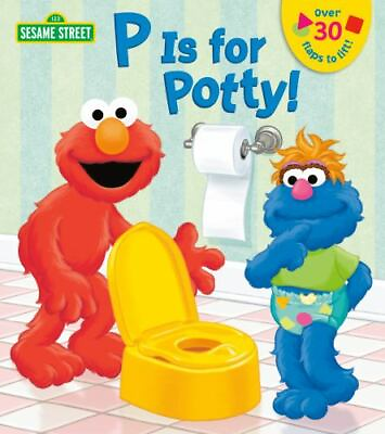 #ad P is for Potty Sesame Street Lift the $6.56