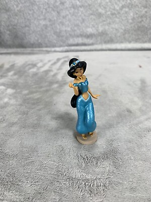#ad Disney#x27;s Movie PRINCESS JASMINE from Aladdin 3.5quot; TOY PLASTIC Figure Cake Topper $9.98