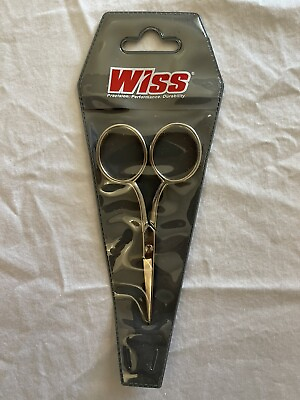 #ad Wiss 4quot; Sewing amp; Embroidery Solid Steel Scissors W764 Made in Italy $19.99