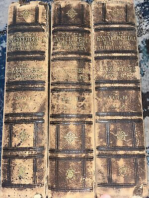 #ad zell’s illustrated universal encyclopedia dictionary gazetteer of the world 1889 $1275.00