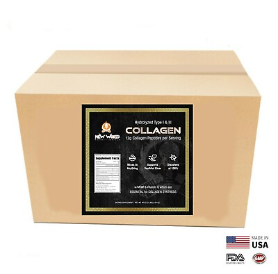 #ad 5lb 15lb Bulk Collagen Type I amp; III Manufacturer Direct MANY DELICIOUS FLAVORS $250.00