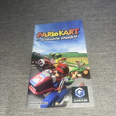 #ad #ad Mario Kart Double Dash Nintendo GameCube 2003 . Manual Booklet Only Authentic $10.97