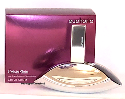 Euphoria Perfume by Calvin Klein 3.3 3.4 oz Eau De Parfum Spray For Women NEW $47.50