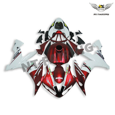 #ad MS Red Injection Bodywork Fairing Fit for Yamaha YZF R1 2004 2006 Body Kit s003 $459.99