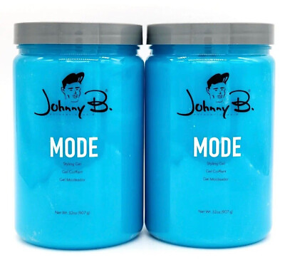 #ad Johnny B Mode Styling Hair Gel 32oz UNISEX SET OF 2 $36.45