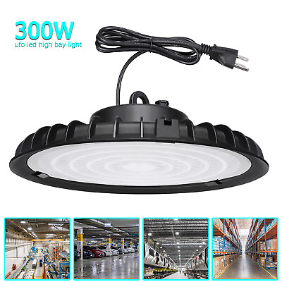 #ad 300W UFO Led High Bay Light 300 Watts Shop Commercial Factory Warehouse Lighting $30.29