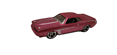 #ad 1970 Plymouth AAR Cuda Pink 2011 Hot Wheels 3 10 Street Beasts Die Cast 1:64 $8.55