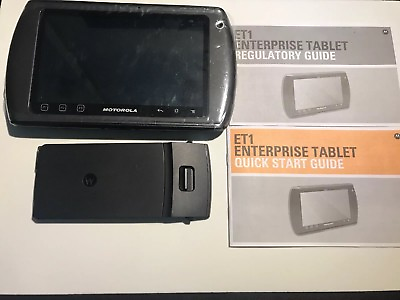 #ad Motorola ET1 ET1N0 7G2V1UUS Complete Kit w Barcode Scanning 8MP Camera amp; Cradle $100.00
