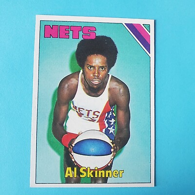 #ad 1975 76 Topps Basketball Card #272 Al Skinner New York Nets $1.79