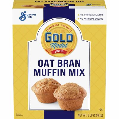 #ad Oat Bran Muffin Mix by Gold Medal 5 Pound Box $29.99