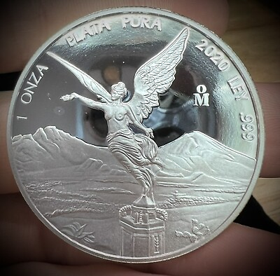 #ad 2020 1 Oz .999 Fine Silver Coin Una Oz Libertad Plata Pura .999 Free Shipping $89.99