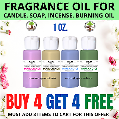 #ad Fragrance Oil For DIY Candle Soap Burning Oil Incense Lotion Cream Making 1oz. $7.95