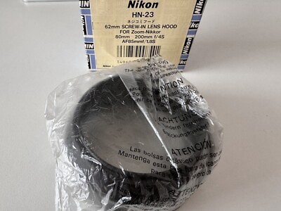#ad Nikon genuine HN 23 Lens Hood 62mm Screw Japan $44.00