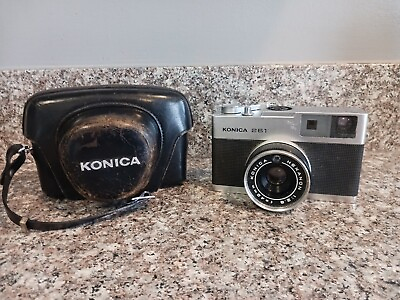 #ad Vintage Konica Minolta 261 Auto S Camera Hexanon 42mm f 2.8 Lens not tested $24.00