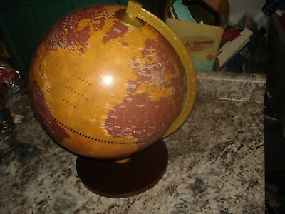 #ad Zoffoli Reproduction Antique WORLD Globe Made in Italy NICE 12quot; $124.99