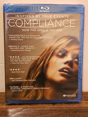 #ad Compliance Blu Ray New $10.00