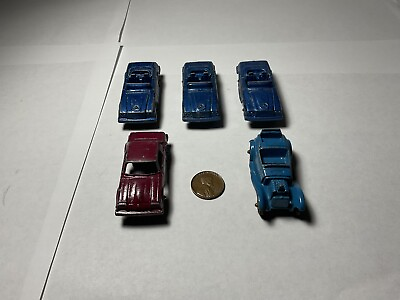 #ad Vintage Tootsie Diecast Roadster Mercedes Monza Collectible Toy Cars Lot Of 5 $8.00