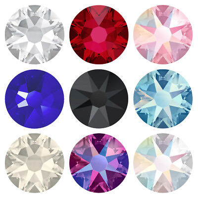 #ad Superior PRIMERO Crystals 2058 amp; 2088 Foiled Flat Back Rhinestones * All Colors $3.83