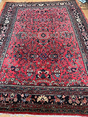 #ad 8#x27;10quot; x 12#x27; Antique Turkish Oriental Rug 1920s Hand Made 100% Wool $1498.00
