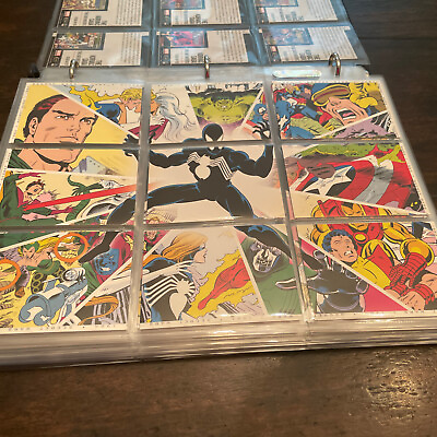 2011 Marvel Comics Complete 90 Card Set Makes 10 Larger Images Very Cool Set $49.99