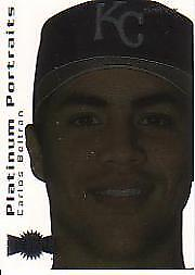 #ad 2000 Metal Platinum Portraits #PP1 Carlos Beltran $0.99