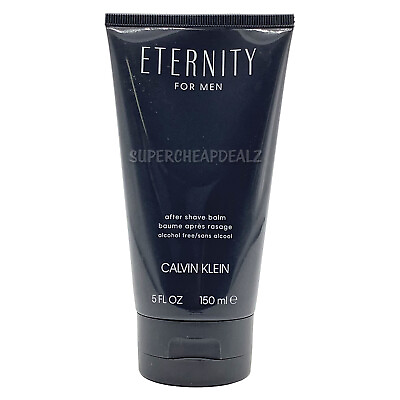 Eternity by Calvin Klein for Men 5.0 oz After Shave Balm in Tube Full Size NEW $18.49
