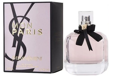 Mon Paris 3 oz Perfume by Yves Saint Laurent 90 ml EDP Spray Sealed in Box New $39.90