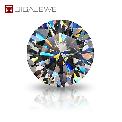 #ad Gray Color Best Manual cut Round Cut Moissanite Stone Loose for Jewelry Making $210.00