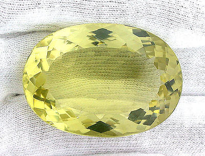 #ad HUGE 133 Carat Oval Natural Brazilian Citrine Gemstone Gem Stone EBS245 $599.99