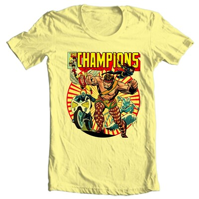 #ad #ad The Champions Marvel T Shirt Retro Superhero Regular Fit Cotton Graphic Tee $24.99