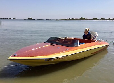 #ad Used boat for sale 1978 16ft Glastron Carlson Ski Boat for $5000.00