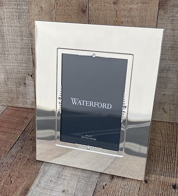 #ad Waterford Lismore Silver Picture Frame for 5quot;x7quot; Photos 8 1 2quot; by 10 1 2quot; Frame $38.88