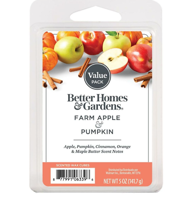 #ad Farm Apple Pumpkin Scented Wax Melts Better Homes amp; Gardens 5 oz $11.00