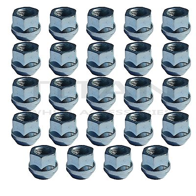 #ad 24 Piece Bulge Acorn Lugs Nuts 3 4quot; Head Open Ended 14x1.5 Wheel Nuts $21.75