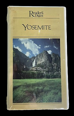 #ad Yosemite VHS Tape 1988 Reader#x27;s Digest Great National Parks NEW Sealed Vintage $9.95
