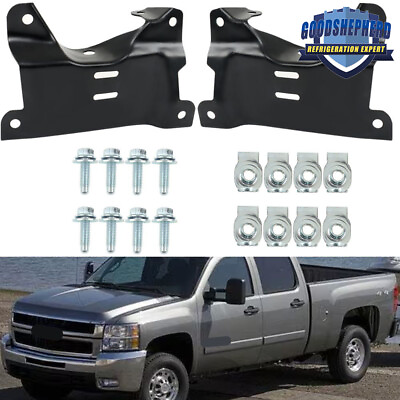 #ad For 07 10 Chevrolet Silverado 2500HD 3500HD Front Bumper Outer Bracket GM1067186 $81.23