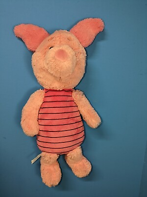 #ad Disney Store Winnie The Pooh Piglet Plush Pig MC Doll Toy Stuffed Animal B4 $21.24