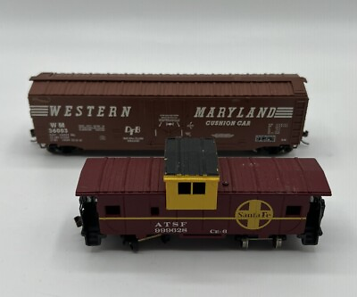 #ad Set of 2 Bachmann Boxcars $25.00