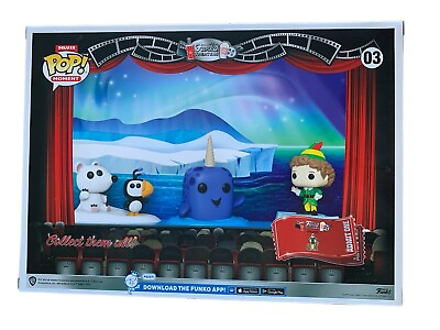 #ad Funko POP Elf Movie Moment Deluxe 03 Buddy Narwhal Christmas. $41.65