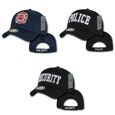 #ad Rapid Dominance Fire Department Police Security Air Mesh Baseball Caps Hats $17.95