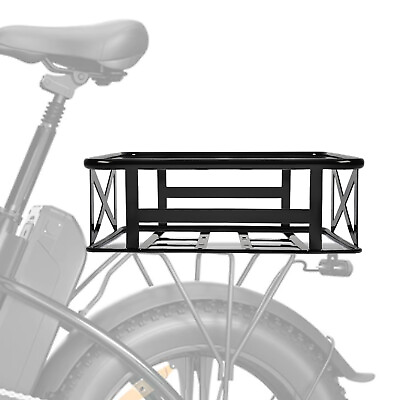#ad Rear Rack Bike Basket Steel w Large Capacity Fit For Mukkpet GM GL Series Only $49.50