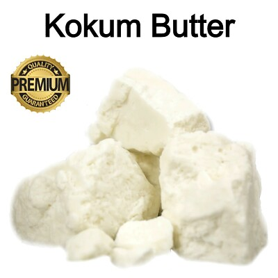 #ad Raw Kokum Butter 100% Pure Natural Cold Pressed Organic Skin Care Moisturizer $8.49